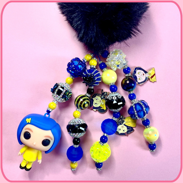 Premade Coraline Bag Charm