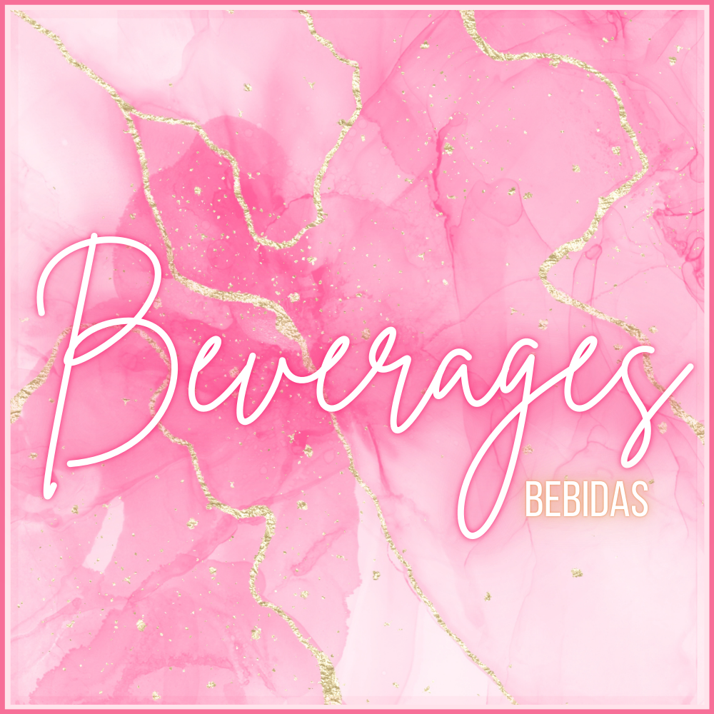 Beverages (B)- Coffee, Soda, Energy Drinks, etc...