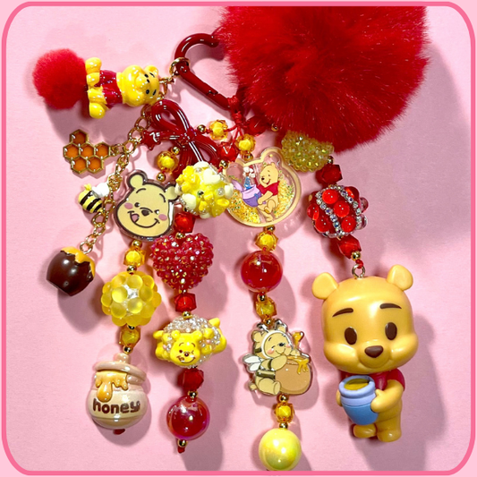 Premade Pooh Bag Charm