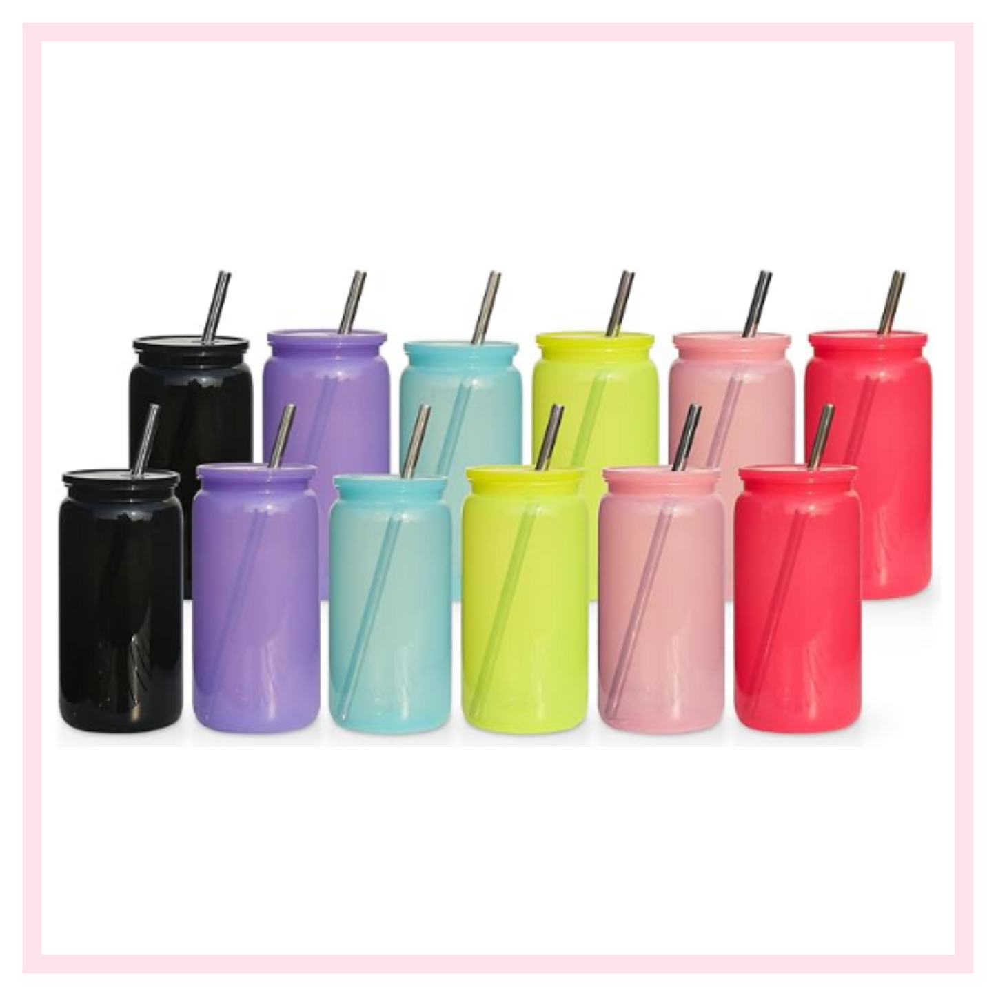 16oz Colored Plastic Cups