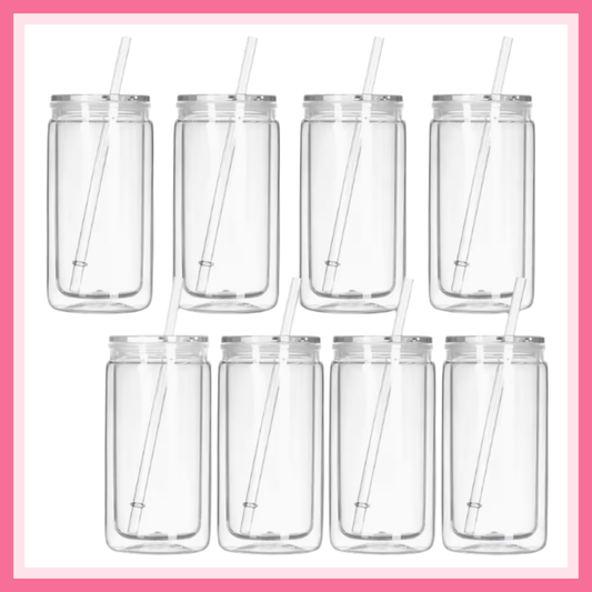 16oz Snow Globe Cups